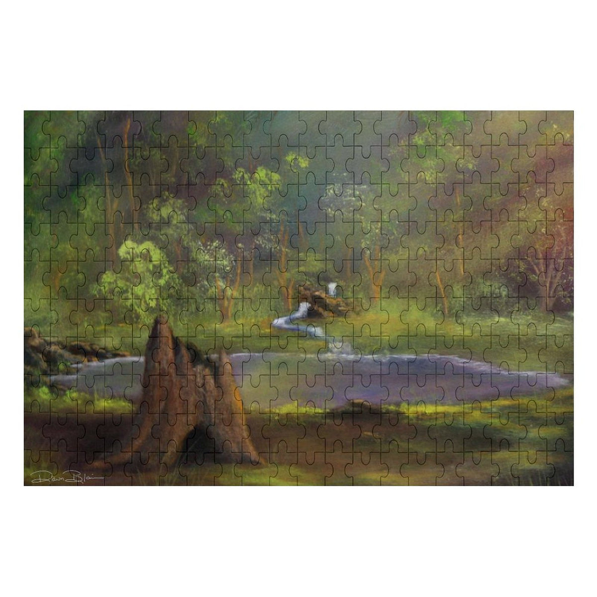 Brightening Wooden Puzzle(200 PCS)