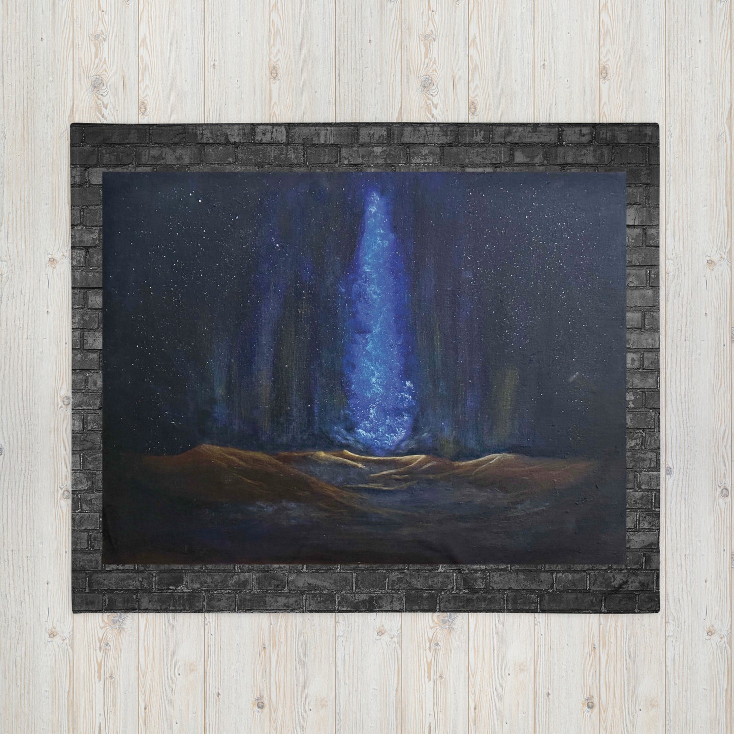Ethereal Rising Throw Blanket